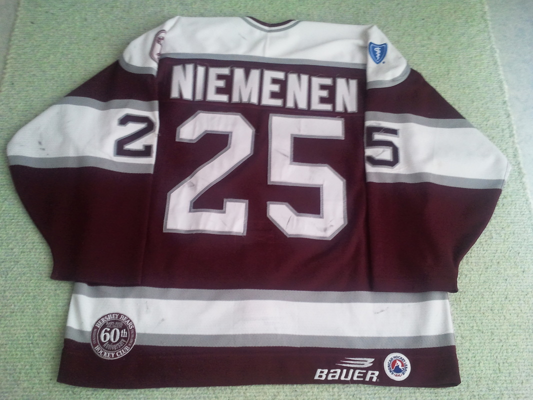 On June 7th, these signed, game worn Hershey Bears jerseys became game worn  jerseys of former Hershey Bears and Stanley Cup winners : r/hockeyjerseys
